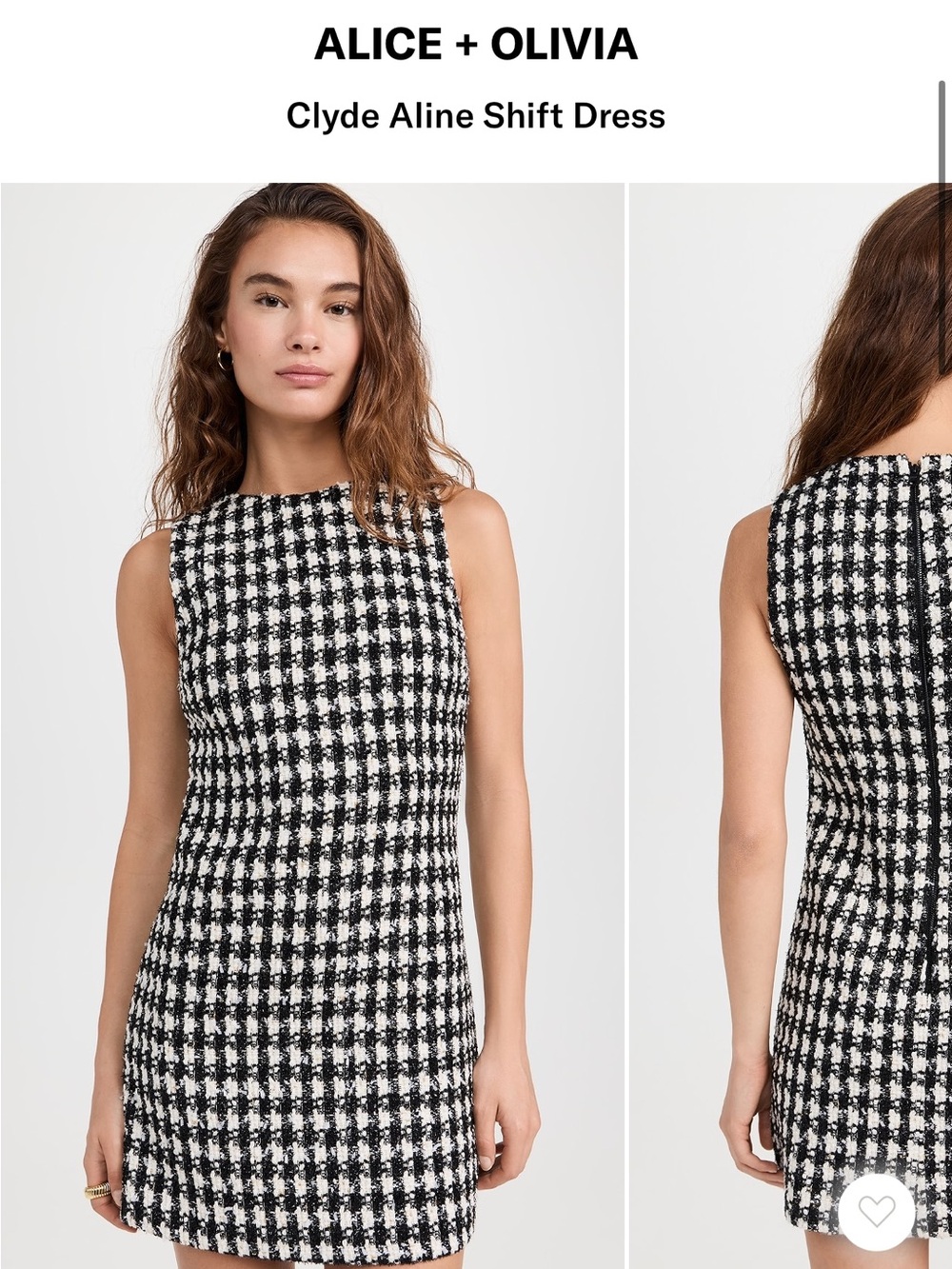 Alice + Olivia Clyde Aline Shift Dress